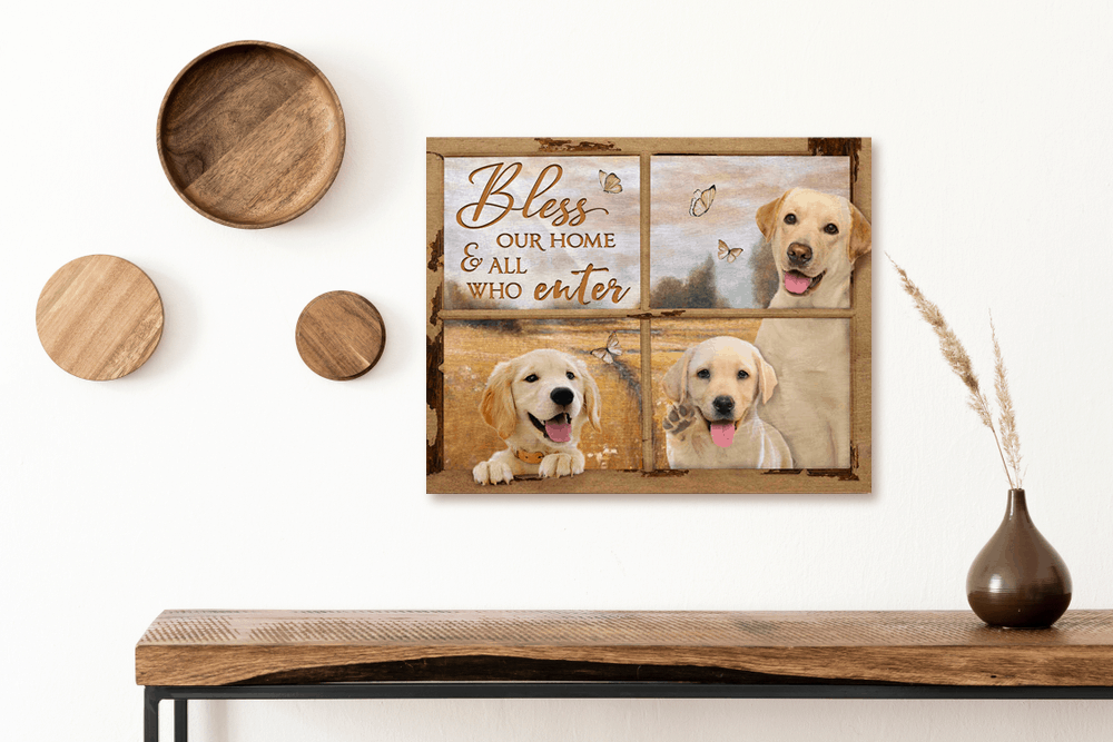 custom pet portrait canvas